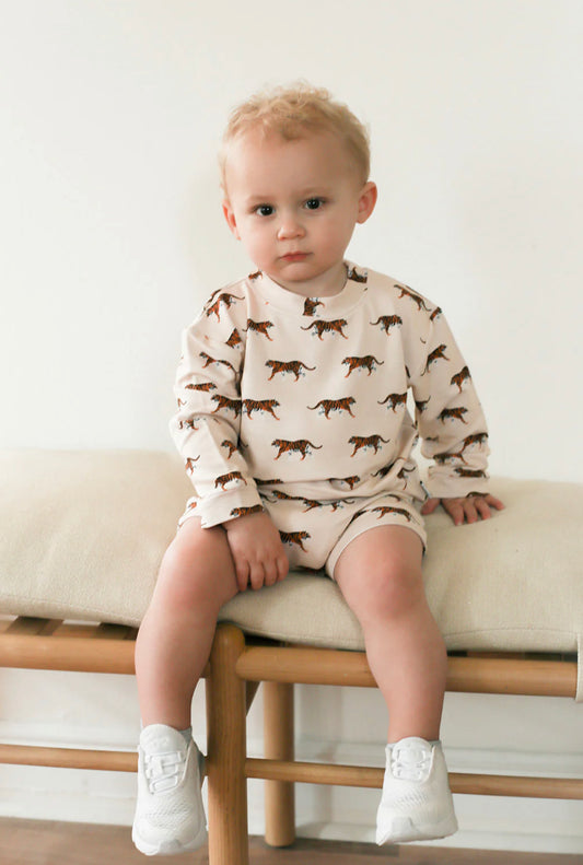 Tiger bamboo sweatshirt sets