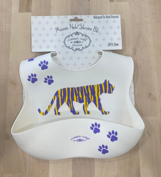 Silicone Tiger Bib